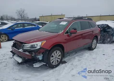 2015 Subaru Outback 2.5I Premium z USA, uszkodzony, nr VIN 4S4BSACC4F3233543